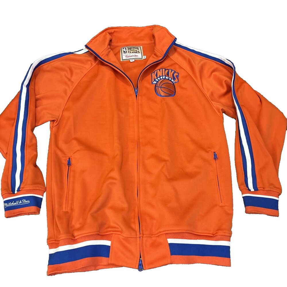 Mitchell & Ness New York Knicks Men's Track Warm-Up Jacket 48 Limited Edition